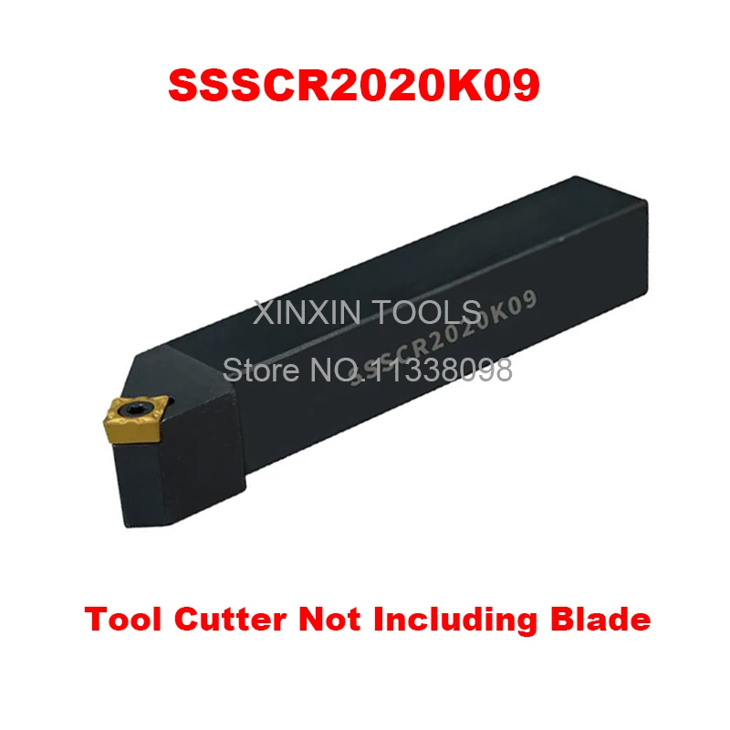 

SSSCR2020K09/SSSCL2020K09 Metal Lathe Cutting Tools Lathe Machine CNC Turning Tools External Turning Tool Holder S-Type SSSCR /L