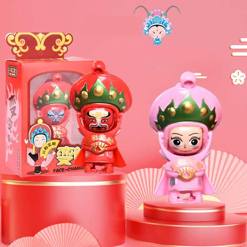 Специальные сувениры в китайском стиле игрушка Сычуань опера меняющая лицо