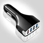 Автомобильное зарядное устройство с 4 портами и поддержкой быстрой зарядки