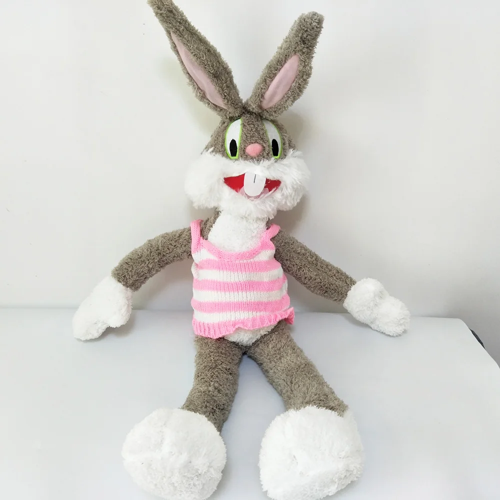 BOLAFYNIA Bugs Bunny детские плюшевые игрушки большие куклы модели на день рождения подарок на день Святого Валентина мягкая игрушка