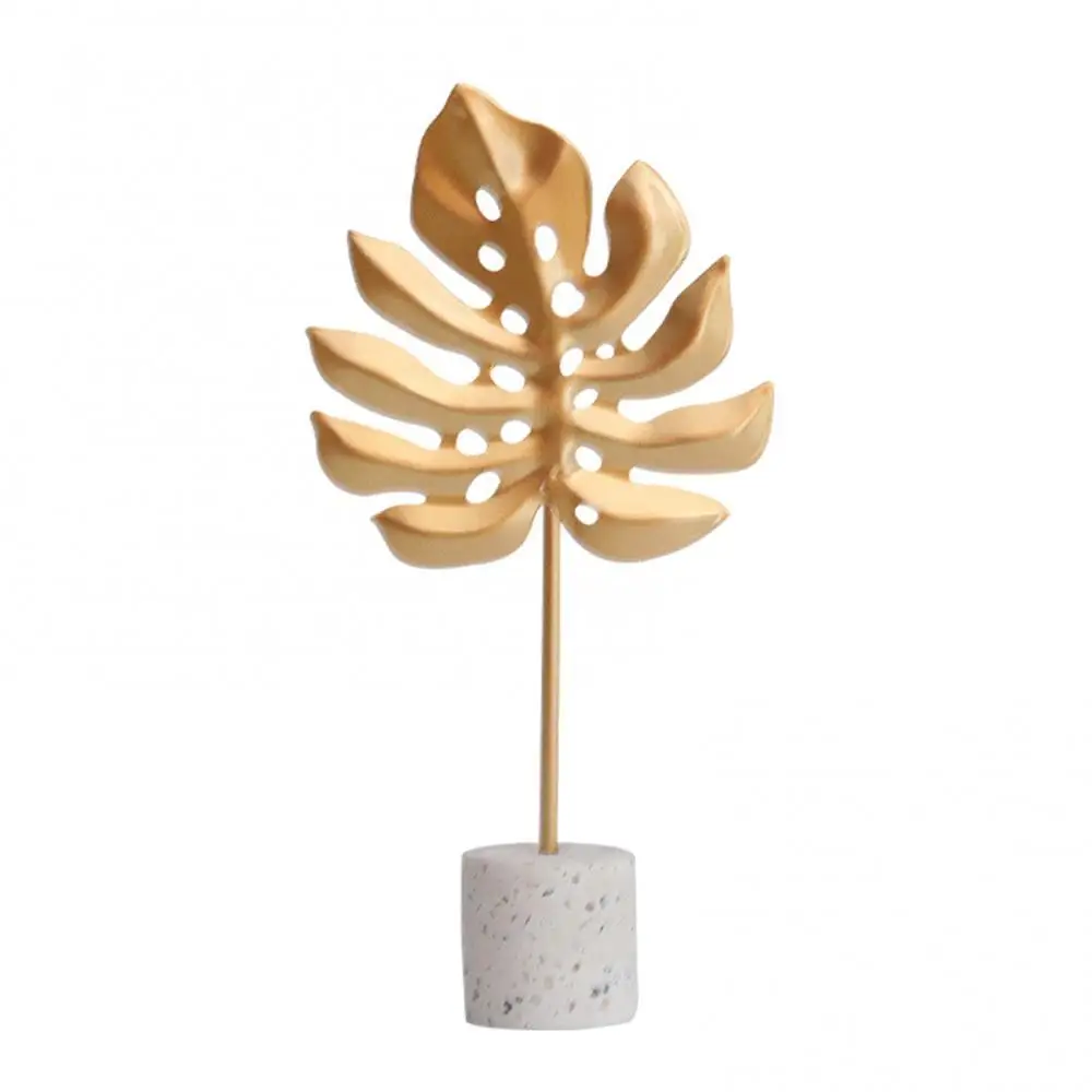 

40%HOTMint Turtle Back Fern Leaf Feather Design Home Living Room TV Cabinet Desk Decor