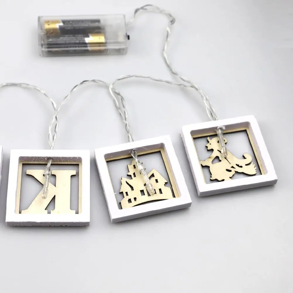 

HobbyLane Halloween Funny Toy Hollow Letter Lamp String Light Decor Outdoor Party Suppplies Battery Powered Brinquedo Lightsaber