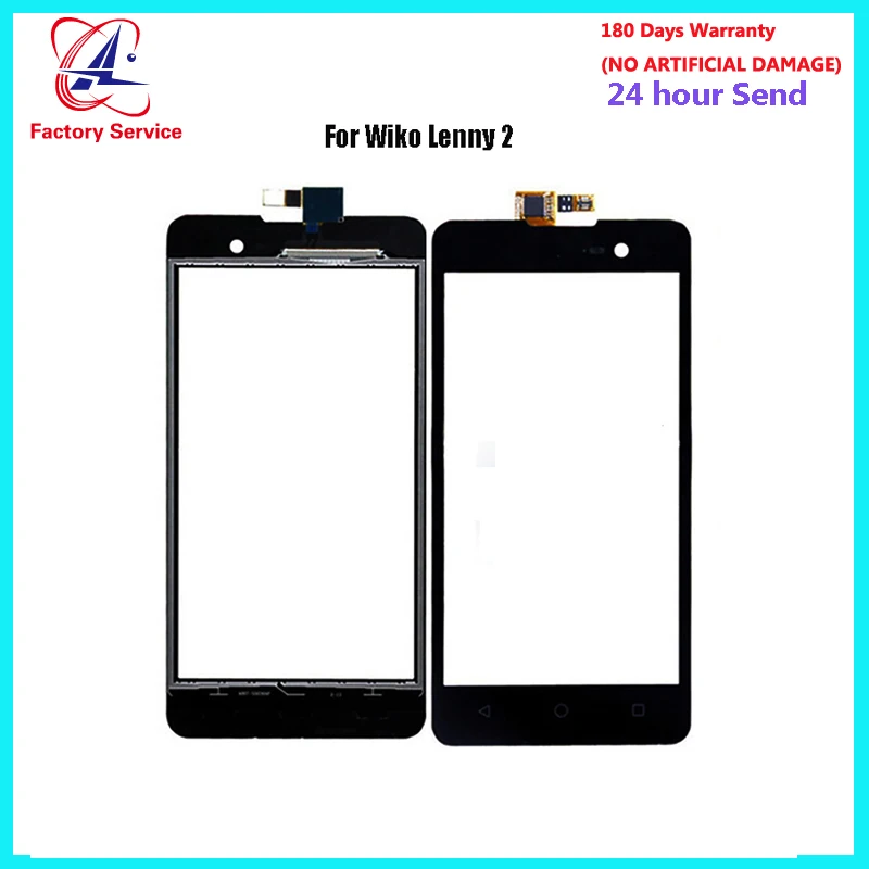 

For WIKO lenny2 Touch Screen Glass Digitizer Panel Lens Sensor Glass +Tools 5.0 Inch wholesale in stock