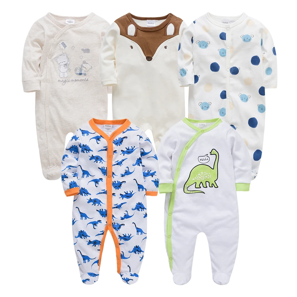 Kavkas/весенняя одежда для маленьких девочек Roupa De Bebe комбинезоны с длинными
