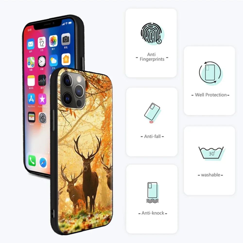 Лучший чехол для телефона Apple iPhone 11 13 12 Pro Max Mini X XS XR 6 6S 7 8 Plus 5 5S SE(2020) | Мобильные
