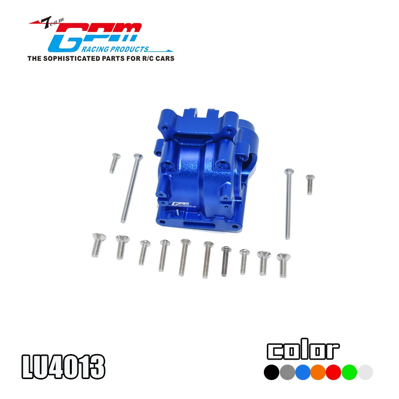 Алюминиевая задняя коробка передач для LOSI 1/10 LASERNUT TENACITY ULTRA 4 ROCK TACER LOS03028 детали