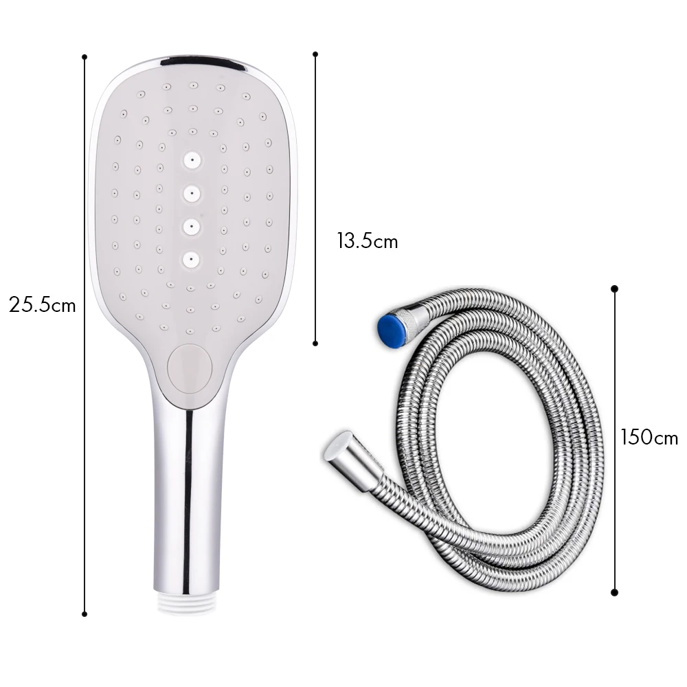 Насадка для душа регулируемая 3 режима высокого давления ручной экономии воды