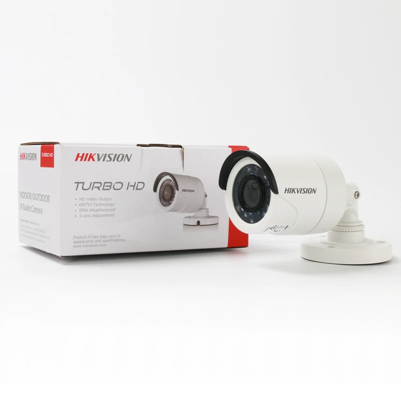 HIKVISION международная версия DS-2CE16D0T-IRF Turbo HD 1080P IR Bullet Камера переключаемая TVI/AHD/CVI/CVB IP66 водонепроницаемая