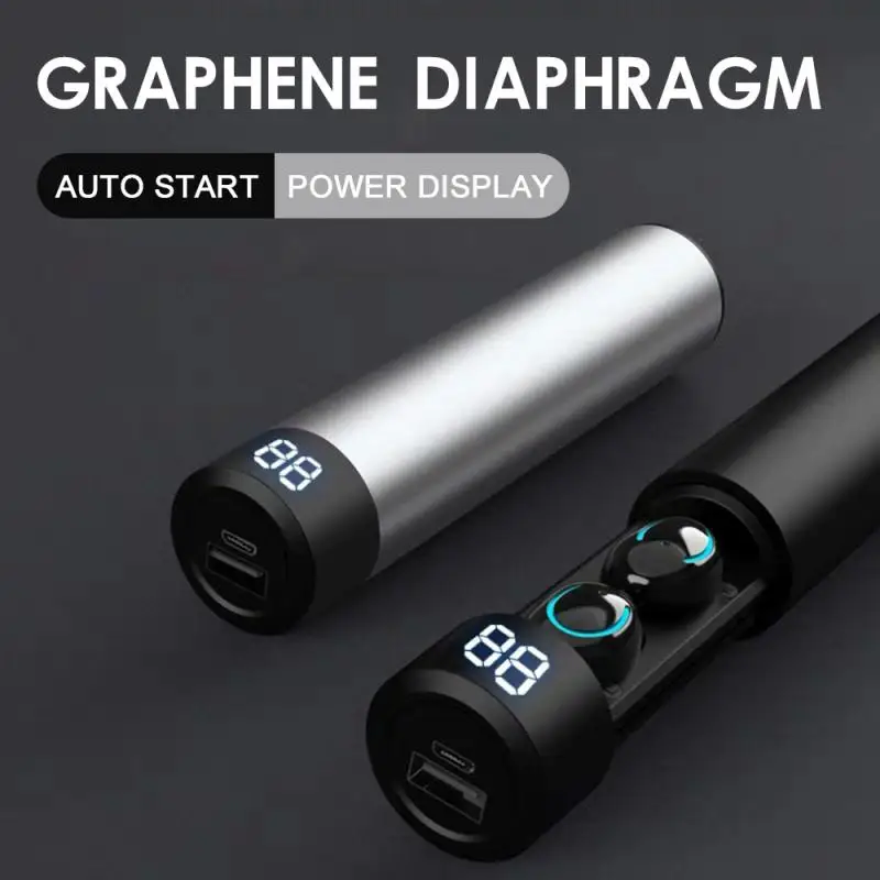 Q19 TWS Bluetooth беспроводные наушники спортивные водонепроницаемые HIFI стерео