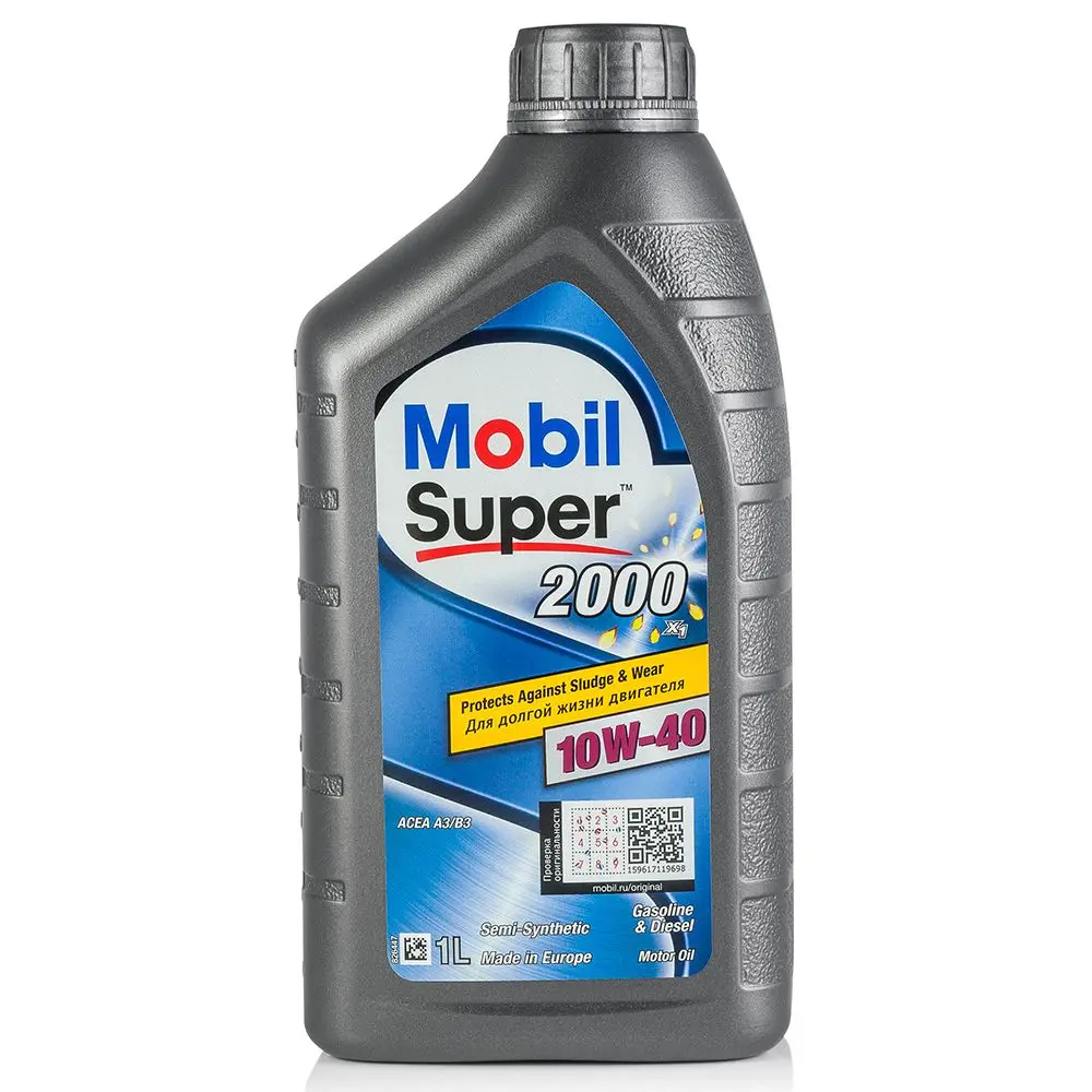 Engine oil Mobil Super 2000 X1 10W40 1L (152569) motor engine machine lube car | Автомобили и мотоциклы
