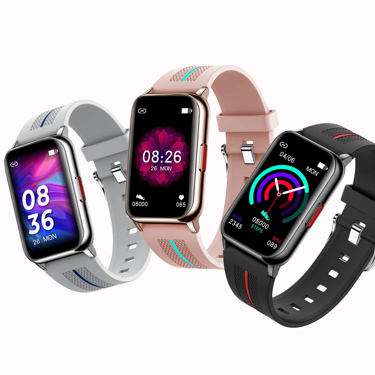 

Torntisc Smart Fitness Bracelet Tracker 240*360 IP68 Waterproof Sports Smart Watch for Android iOS Smartwatch Bluetooth 5.0