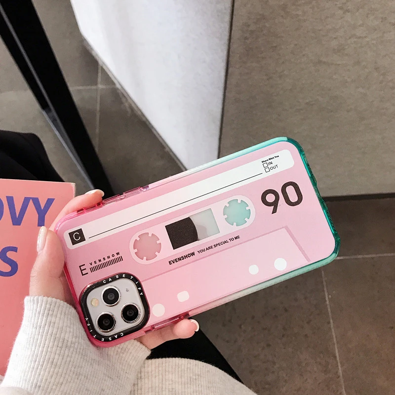 Роскошный брендовый розовый чехол для IPhone 6S 7 8 Plus XR XS MAX iPhone 11 Pro Max утолщенный