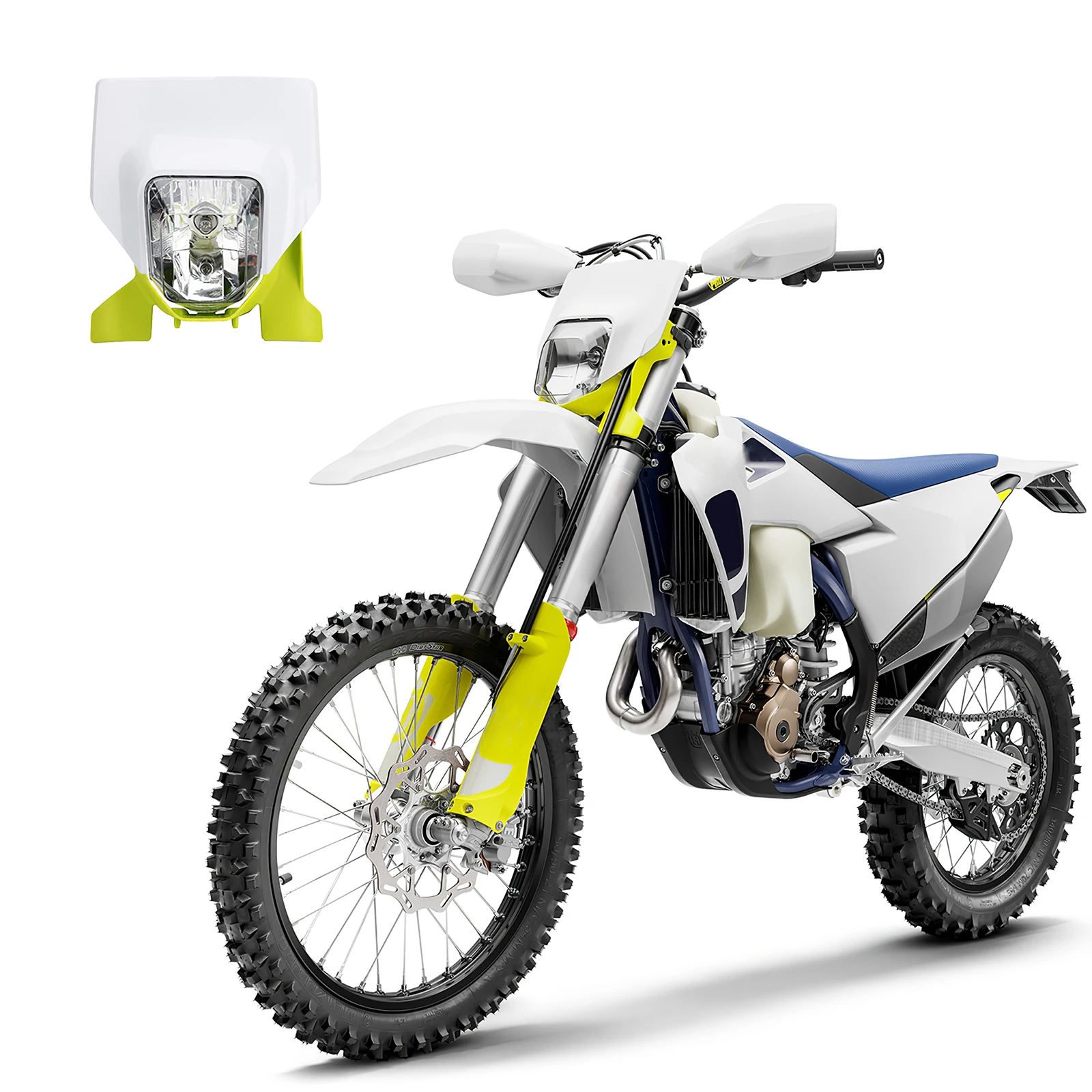 

Dirt Bike Headlamp Bright Waterproof Practical Headlight Durable Easy Installation Stylish Motorbike Headlamp Replacement