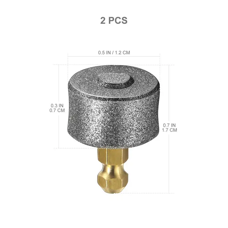 2 шт. профессиональная запасная Шлифовальная головка для собаки электрическая