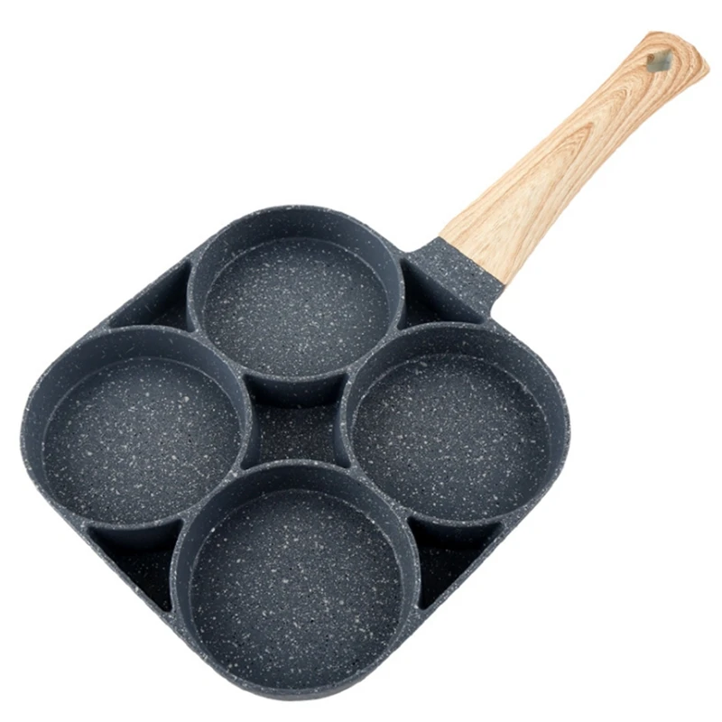 Сковорода с 4 антипригарными чашками для яиц сковорода алюминиевая жарки 7 5 дюйма