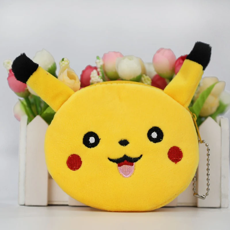 Горячая Распродажа Kawaii мультфильм насекомое/Бабочка Детский плюшевый Кошелек для монет кошелек на молнии кошелек для девочек подарок - Цвет: 16