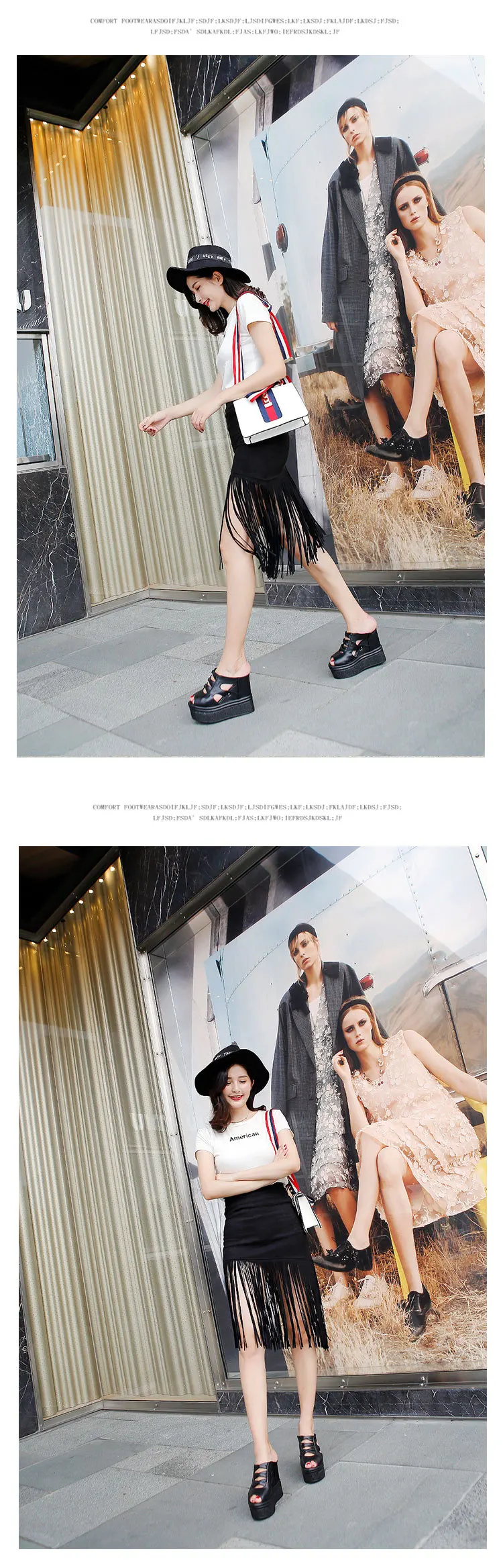 Летние женские босоножки; коллекция года; Zapatos De Mujer; повседневные женские Босоножки с открытым носком на резиновой подошве, с шипами, на танкетке, с пряжкой и ремешком на щиколотке