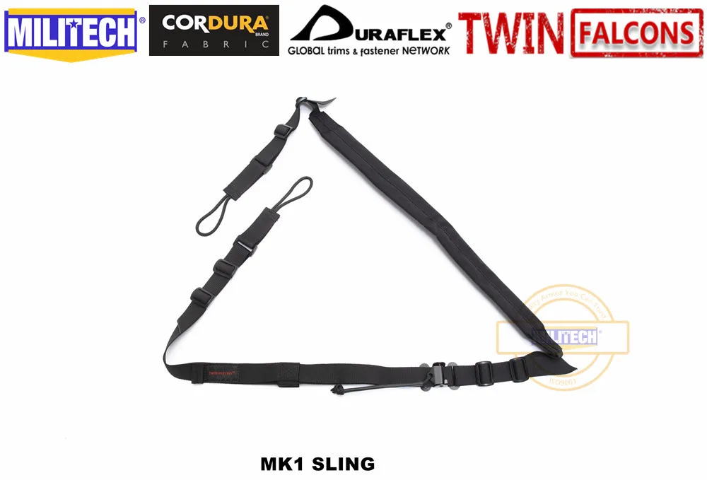 MILITECH TWINFALCONS TW 500D кордюрный учебный Рюкзак Два 2 точки VK Мягкий Оружие Sling Quick
