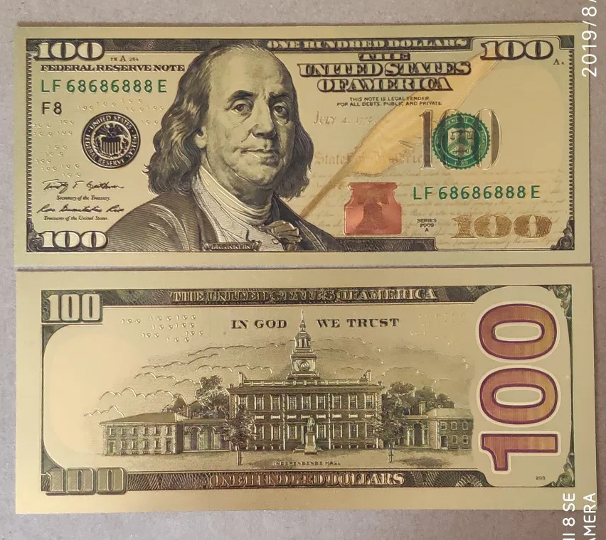 Марки для демонстрации коллекции 24k gold note|Значки| |