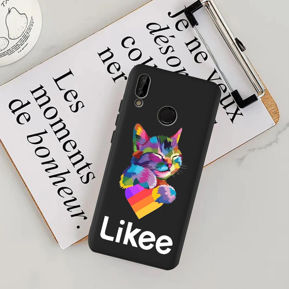 

Hot fun egg kinder joy surprise Likee Heart Cat Phone Case For Huawei P40 Pro Mate 30 20 Lite 10 P Smart Nova 5i Honor 20 coque