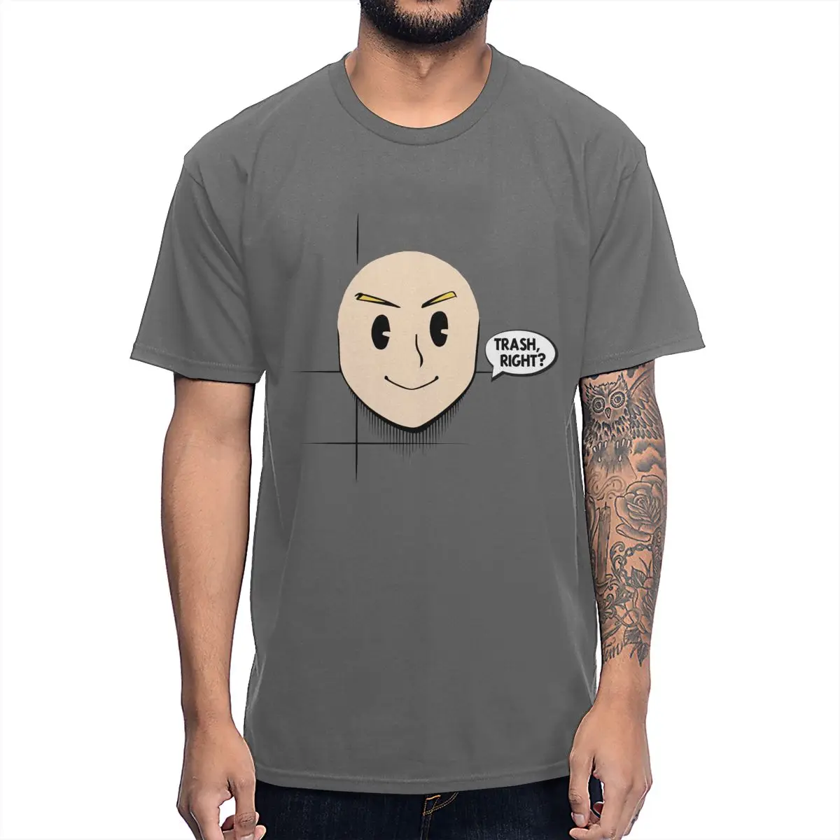 Мужские футболки с круглым вырезом хлопковая Футболка My hero Academy Funny Million Mirio Togata Trash