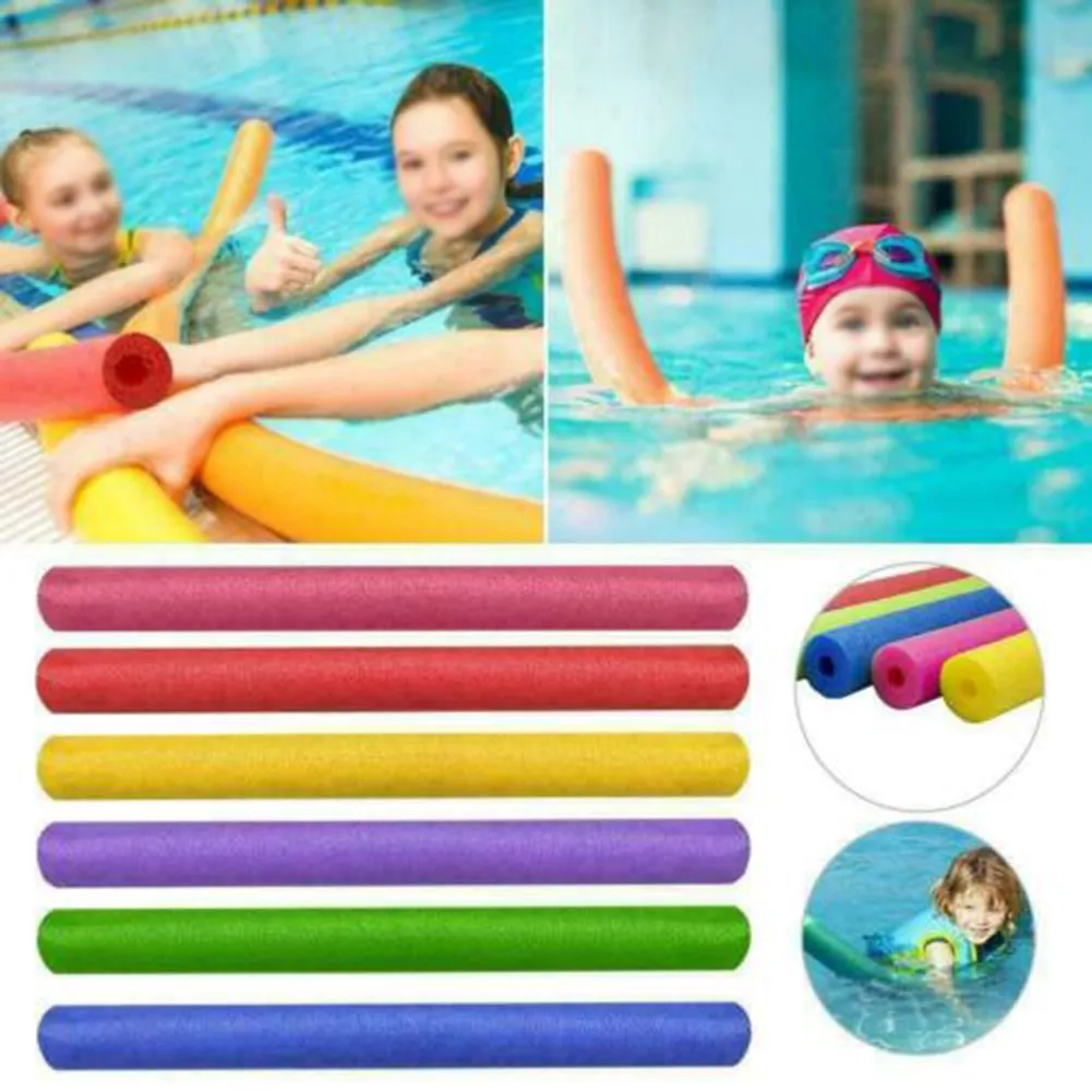 

Swimming Floating Foam Sticks Swim Pool Hollow Floats Noodle Water Aid Floating Sticks Swimming Accessories For Adult&children