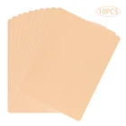 Тату тренировка шкуры для перманентного макияжа бровей губ пустой лист татуировки кожа поддельные шкуры двусторонняя для иглы машины