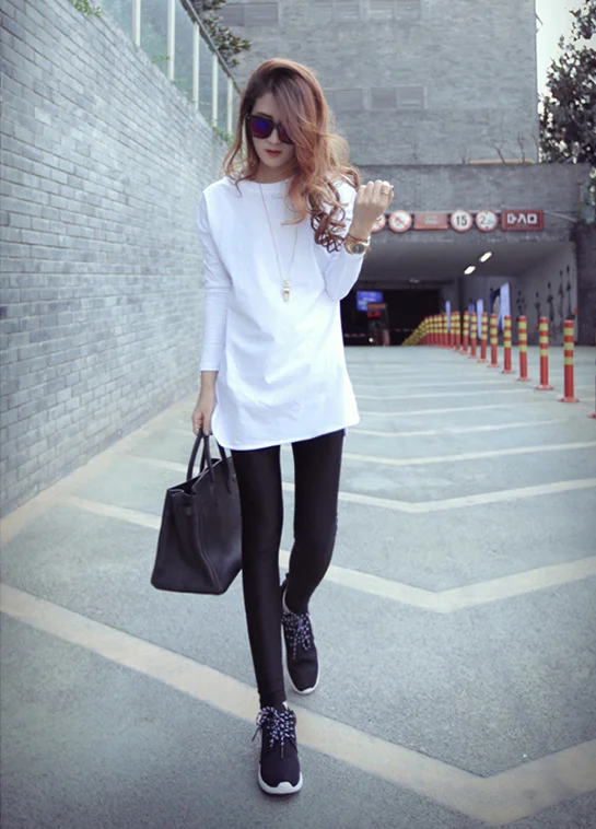 

New Plus Size 3XL T Shirt Women Summer Autumn t Shirt Casual Female Tee Solid cotton white t shirts Loose women shirts tshirt