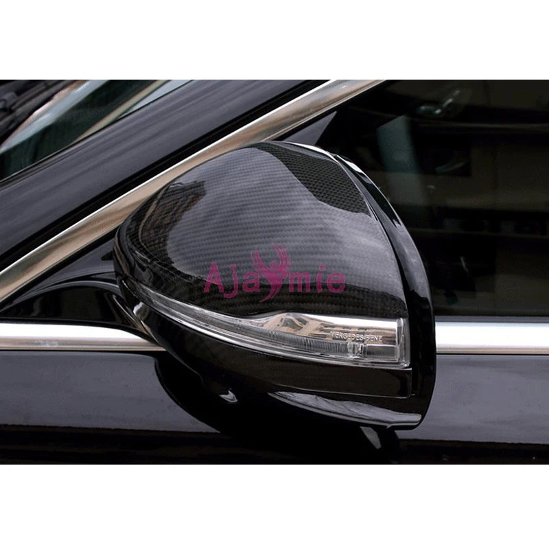 Чехол для бокового зеркала Mercedes Benz AMG E Class 2016 2017 2018 W213 E200 E300 E400 из углеродного