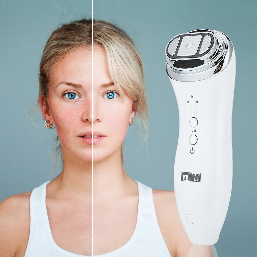 Koop Mini Hifu Ultrasone Rf Radio Frequentie Lifting Gezicht Huidverzorging Massager Anti Rimpel Aanscherping Apparaat Led Huidverzorging
