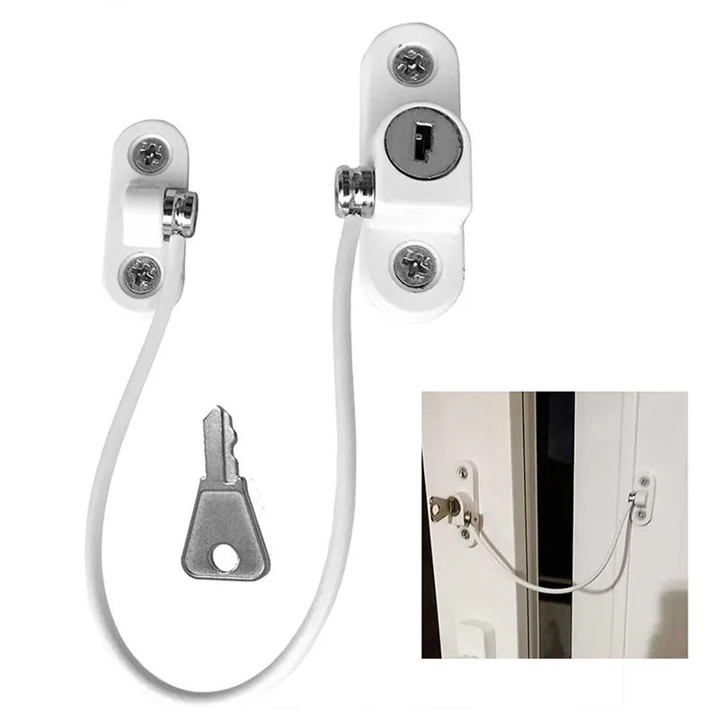 Дверной замок на окно детский для защиты от детей защита из нержавеющей стали