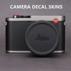 Q2 Защитная пленка для камеры против царапин покрытие пленка для камеры Leica Q2 Премиум наклейка КОЖА