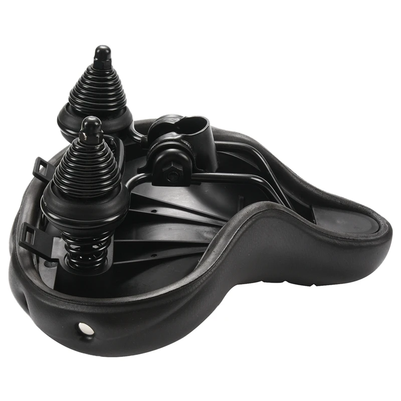 

INBIKE Soft Wide Bicycle Saddle Comfortable Bike Seat Vintage Bicycle Leather Saddle Pad