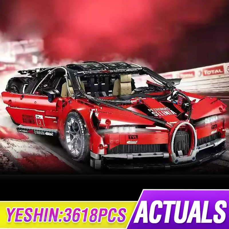 Мини-блоки Technic Car серия Supercar Bugattis модель строительные блоки Наборы кубиков детские игрушки в сборе подарки рождественский подарок