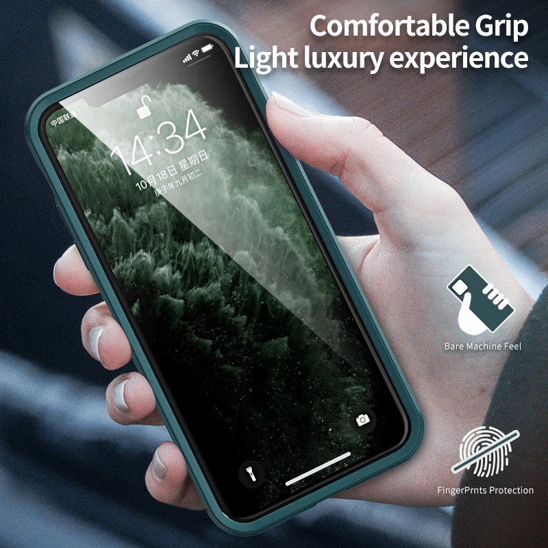 Для iPhone 12 11 Pro Max чехол PC TPU Ультра Гибридный удобный для мобильного телефона