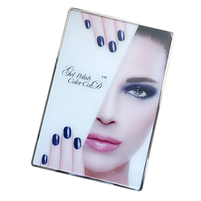 160 цветов s Гель лак для нейл арта Цвет ногтей дисплей карты книжка диаграмма