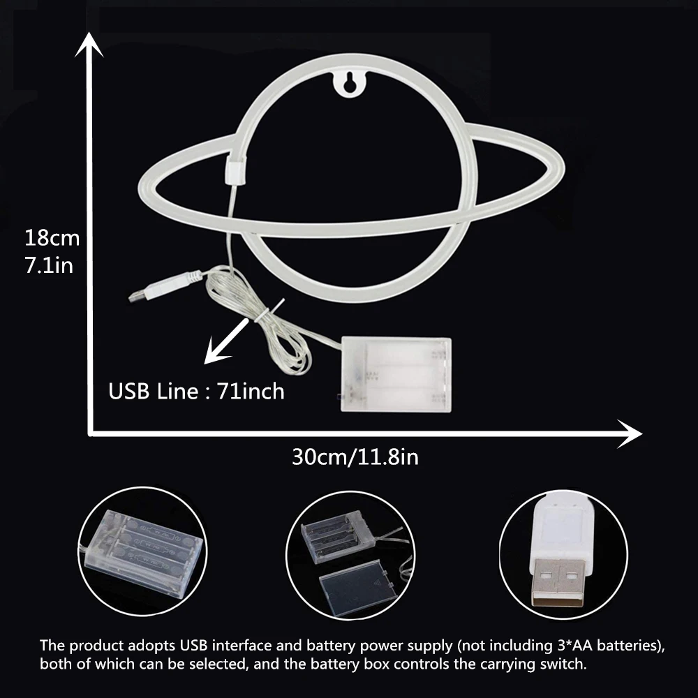 LED Neon Light Living Room Decoration Wall Lamps Sign Bedroom Decor Led lampsindoor lighting led For home | Лампы и освещение