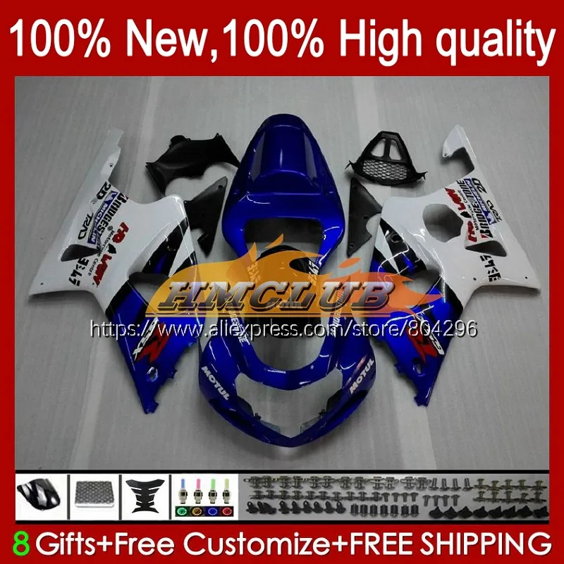 Корпус для SUZUKI GSXR 1000 K2 GSXR1000 1000CC 32No.10 GSX R1000 00 01 Stock blue 02 2000 2001 2002 обтекатели|Чехлы мотоциклов| |