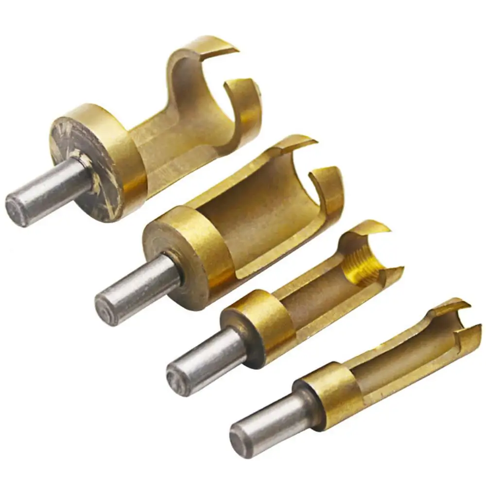 4 шт./компл. Титан покрытием разъем кабеля резак счетчик набор для сверления