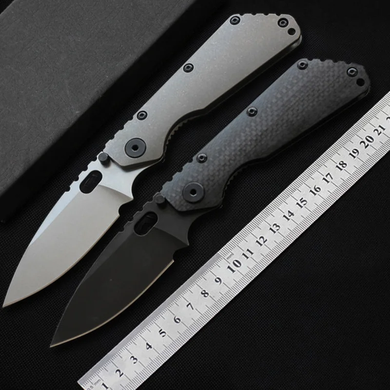 MK SMF складной нож 60hrc D2 складное лезвие из углеродного волокна TC4 ручка острый