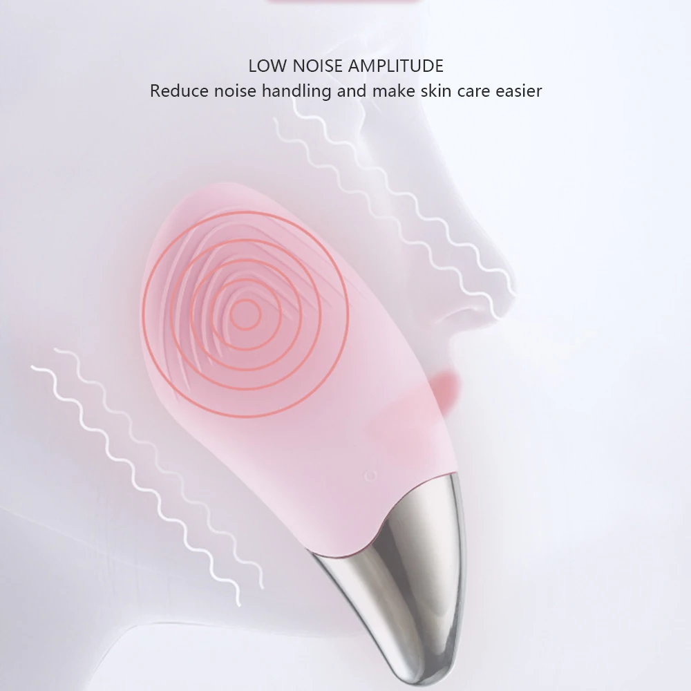 Для чистки лица мыть Очищающая щетка силиконовые прибор для ухода за кожей