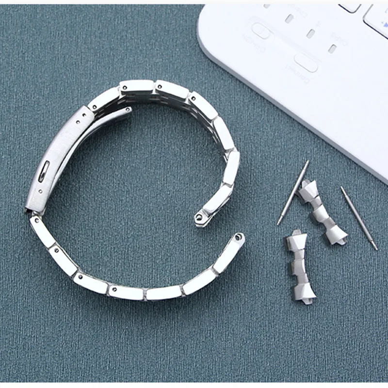 19mm Stainless Steel Watch Band for Tissot T035 T17 T014 T055 Watchband Butterfly Buckle Strap Wrist Bracelet Watchband