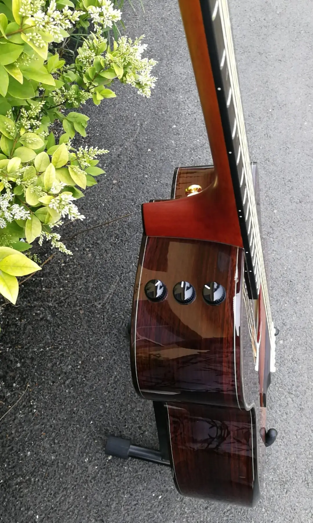 Настоящий Abalone SunSet Chaylor 914 Акустическая гитара заводской заказной подлокотник