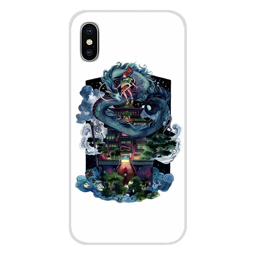 Soft Covers For Huawei G7 G8 P7 P8 P9 P10 P20 P30 Lite Mini Pro P Smart Plus 2017 2018 2019 Studio Ghibli Ghiblies totoro Lovely | Мобильные