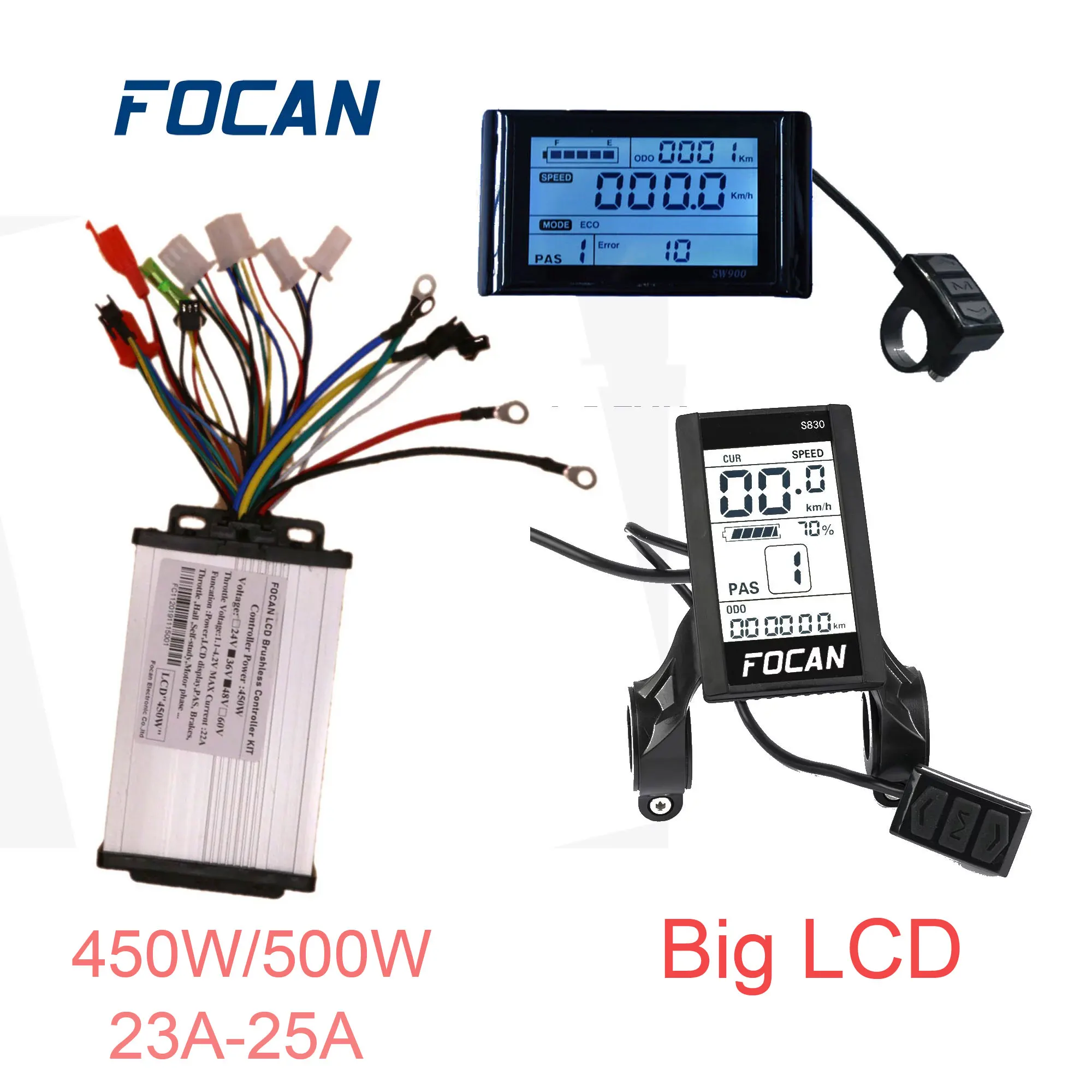 Контроллер электровелосипеда ЖК дисплей Дисплей Скорость контроллер для