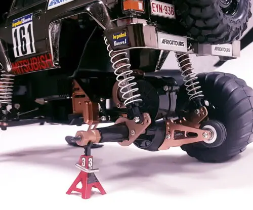 Набор шин/амортизатор/бампер/колесный стержень для tamiya CW-01 коробка