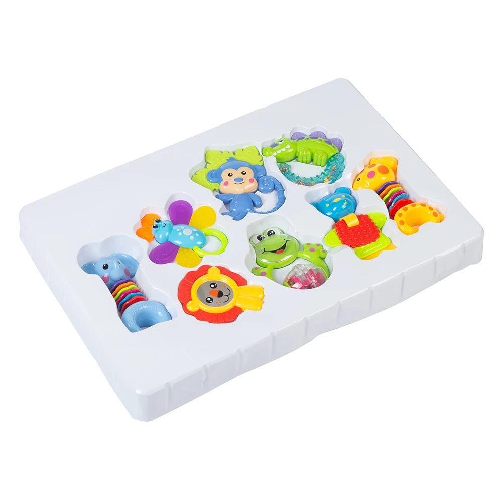 Набор погремушек Babyhit First Toys 8|Интерактивные игрушки для малышей| |