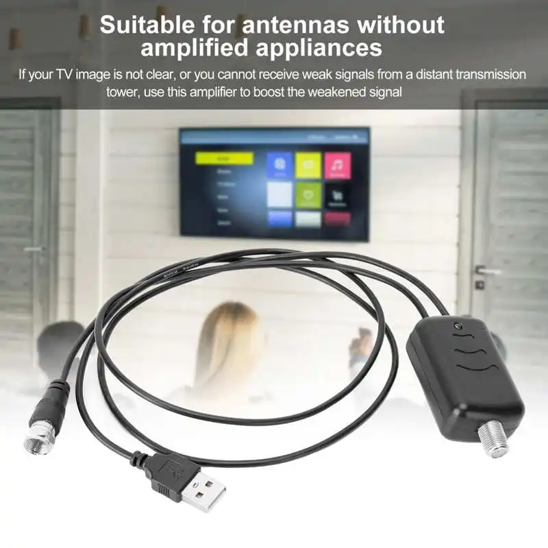 Dvb-t2 Антенна комнатная цифровая HD ТВ мощный антенный усилитель сигнала усиления