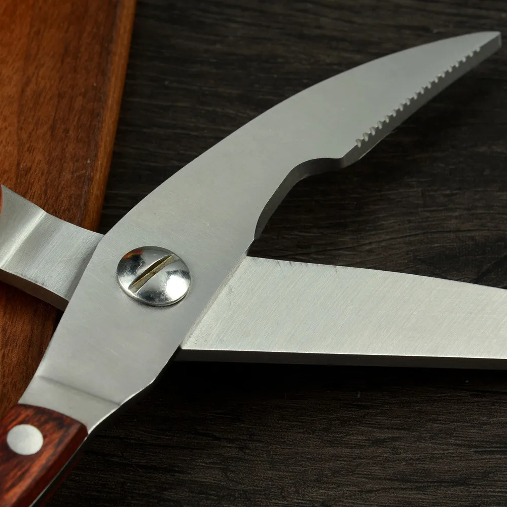 Кухонные ножницы из нержавеющей стали Sowoll 3Cr14 прочные для цыплят с цветной