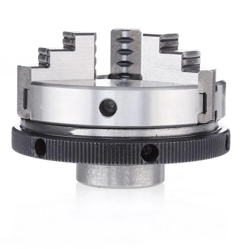 

Sanou K01-50 Chuck 50mm 2" LATHE Chuck three Jaw Manual mini Self-CenteringThread Mount for CNC Precision Instrument